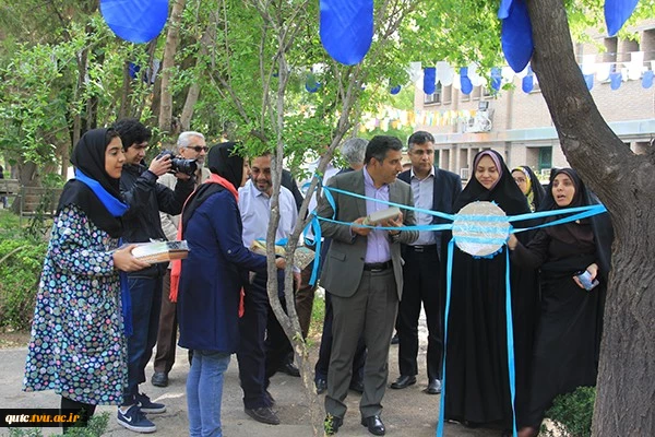 برگزاری جشن نیمه شعبان و افتتاح نخستین مزرعه دانشجویی دانشکده(طرح مدد) در دانشکده فنی و حرفه ای دختران تهران ولی عصر(عج) 2