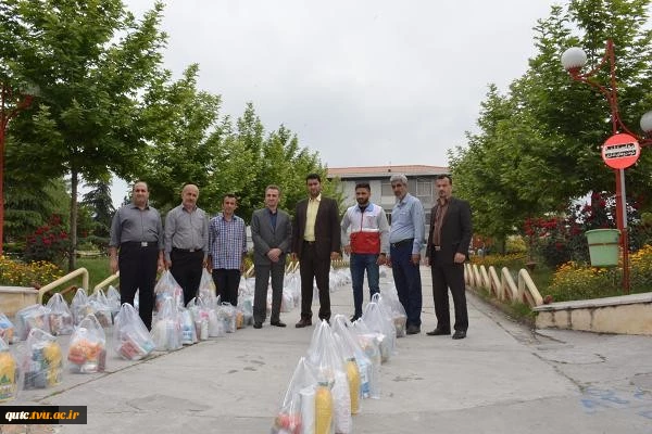 ارسال بسته های حمایتی دانشگاه فنی و حرفه ای استان مازندران جهت اهدا به سیل زدگان استان گلستان 2