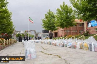 ارسال بسته های حمایتی دانشگاه فنی و حرفه ای استان مازندران جهت اهدا به سیل زدگان استان گلستان 3