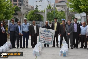 ارسال بسته های حمایتی دانشگاه فنی و حرفه ای استان مازندران جهت اهدا به سیل زدگان استان گلستان 4