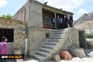 گزارش تصویری : بازدید فرماندار قوچان از چندین اقامتگاه بوم گردی بخش باجگیران  2