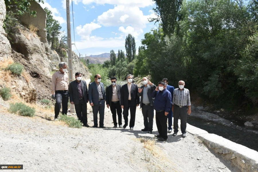 گزارش تصویری : بازدید فرماندار قوچان از چندین اقامتگاه بوم گردی بخش باجگیران  3