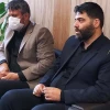 نشست صمیمی، جناب آقای عجمی با مهندس طاهری پیرامون بازدیدروز گذشته نماینده محترم مردم درمجلس شورای اسلامی جهت بررسی ، بحث و تبادل نظر جهت انعقاد تفاهم نامه همکاری در زمینه فراهمسازی اشتغال زایی فی مابین اداره زندان شهرستان قوچان و دانشکده فنی شهید رجایی قو