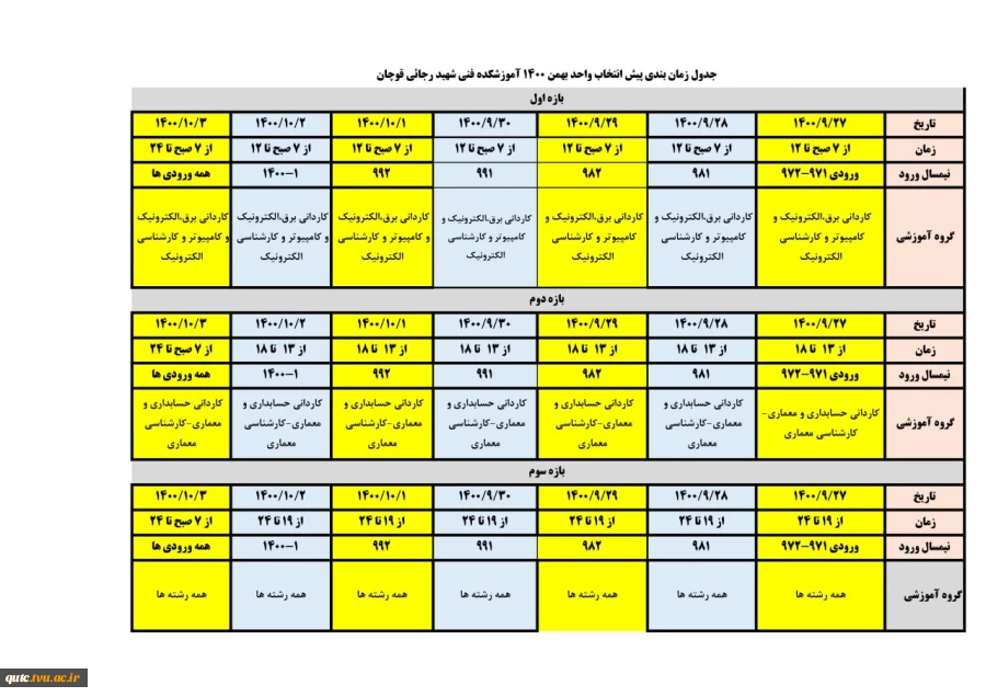 اطلاعیه مهم 2