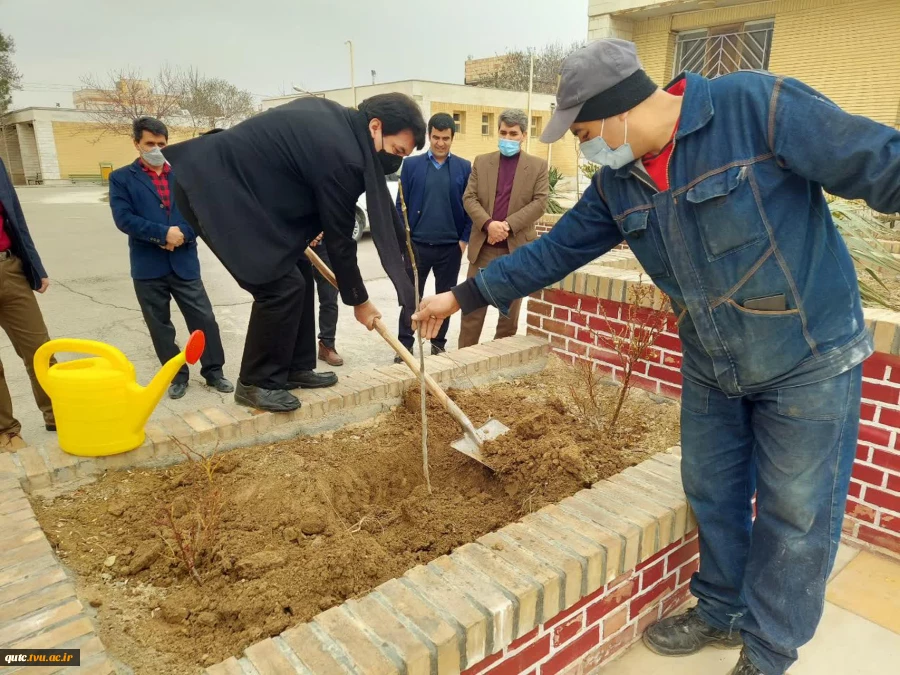 کشت نهال توسط ریاست دانشکده، معاونین و کارکنان در محوطه آموزشکده فنی و حرفه ای قوچان انجام شد

 10