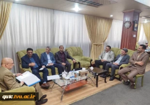 دیدار نماینده محترم مردم شریف شهرستان های قوچان و فاروج به همراه تعدادی از روسا و مسئولین دانشگاه‌های قوچان با وزیر محترم علوم، تحقیقات و فناوری 5
