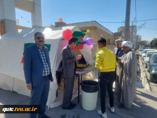 مراسم جشن نیمه شعبان با محوریت دانشجویان و با حضور مسئولین شهرستان در آموزشکده فنی شهید رجایی قوچان برگزار شد.

 2