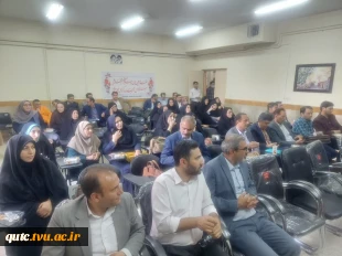 به همت معاونت آموزش، پژوهش و فناوری آموزشکده فنی شهید رجایی قوچان:
سمینار «دانشگاه فنی و حرفه ای، پذیرش دانشجو، آمایش بومی و منطقه ای، هنرجویان » در سطح شهرستان قوچان برگزار شد 8