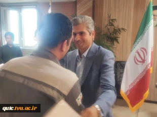 خداحافظی دکتر مهدی چم پور با همکاران آموزشکده فنی شهید رجایی قوچان 12