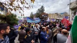 حضورپر رنگ اساتید، دانشجویان وکارکنان دانشکده فنی وحرفه ای شهید رجایی قوچان در راهپیمایی 13ابان 7