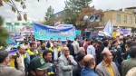 حضورپر رنگ اساتید، دانشجویان وکارکنان دانشکده فنی وحرفه ای شهید رجایی قوچان در راهپیمایی 13ابان 9