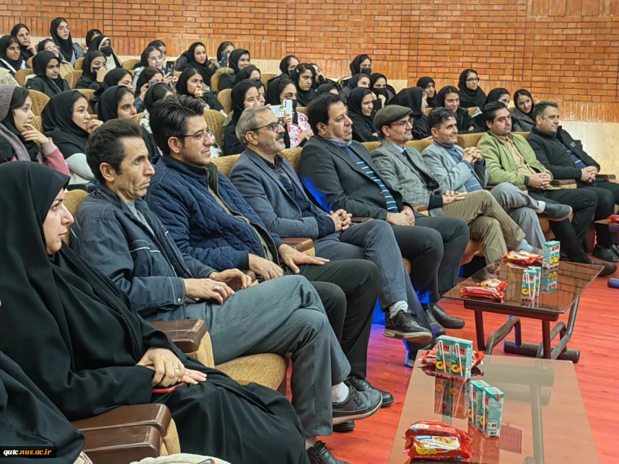 مراسم روز دانشجو ویژه خواهران در آموزشکده ملی مهارت شهید رجایی قوچان برگزار شد 12