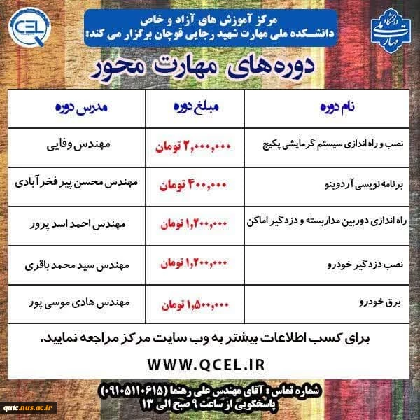 پیام دکتر احمدی، سرپرست دانشگاه ملی مهارت استان خراسان رضوی به مناسبت گرامیداشت روز مهندس 2