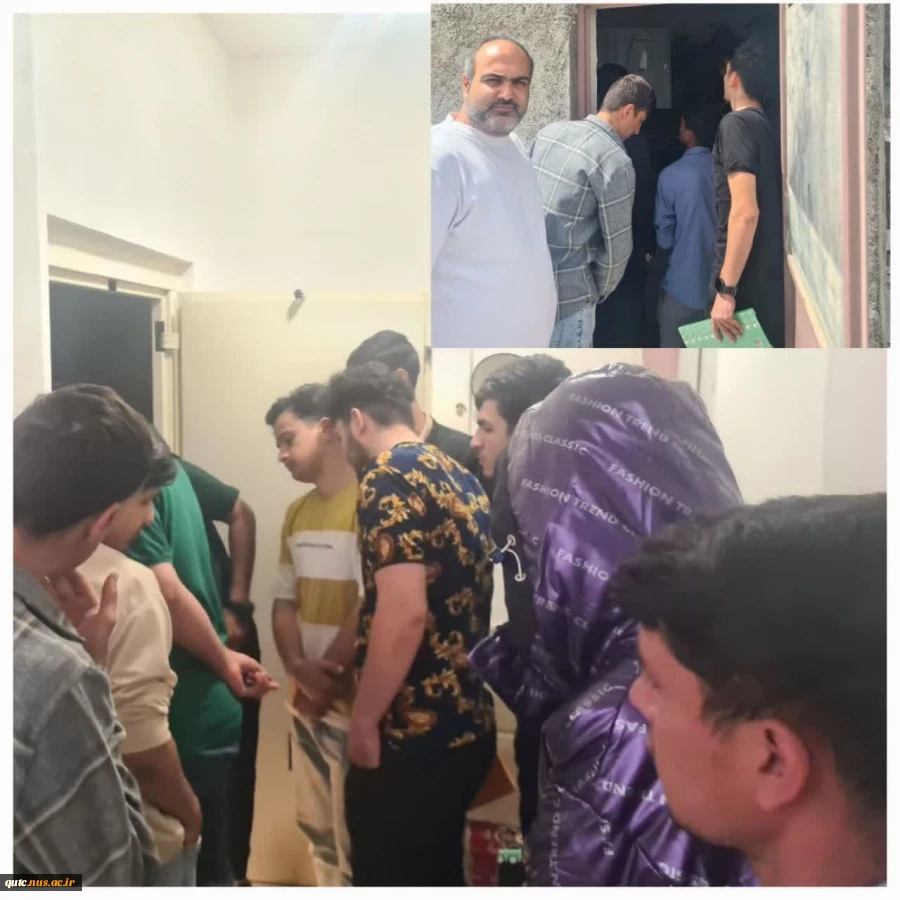 بازدید دانشجویان رشته کاردانی نصب و تعمیر آسانسور و پله‌برقی آموزشکده ملی مهارت قوچان از کارگاه ساختمانی آسانسور با همراهی مالک کارگاه و مدرس تخصصی رشته آسانسور جناب آقای مهندس شفاعتی

 2