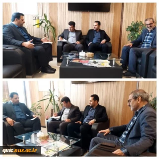 حضور جناب سرهنگ حسین‌پور مسئول دفتر نماینده محترم مجلس شورای اسلامی در آموزشکده ملی مهارت شهید رجایی قوچان