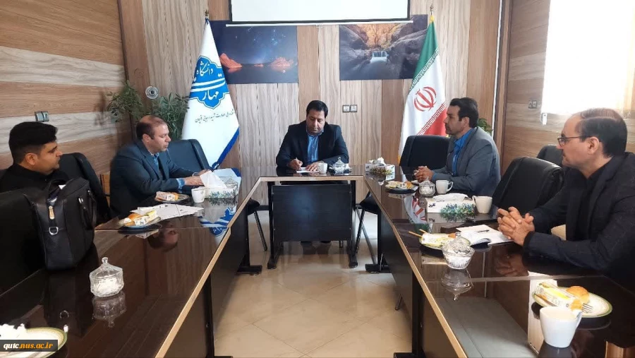 بازدید مسئولین و کارشناسان محترم هیئت نظارت و ارزیابی دانشگاه فردوسی مشهد از آموزشکده قوچان 9