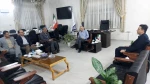 دیدار مهندس شادمان باهمراهی جمعی از همکاران آموزشکده قوچان بافرماندار محترم شهرستان قوچان 4