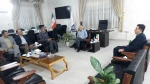 دیدار مهندس شادمان باهمراهی جمعی از همکاران آموزشکده قوچان بافرماندار محترم شهرستان قوچان 6