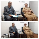 در دیداری صمیمانه و دوستانه مهندس شادمان با حاج آقای هراتی مطلق امام جمعه معزز شهرستان قوچان گفتگو کردند.