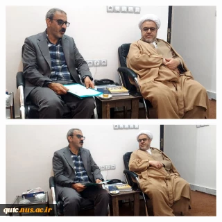 در دیداری صمیمانه و دوستانه مهندس شادمان با حاج آقای هراتی مطلق امام جمعه معزز شهرستان قوچان گفتگو کردند.