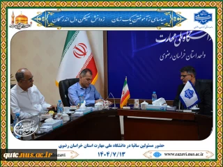 رایزنی ساتبا و دانشگاه ملی مهارت خراسان رضوی برای توسعه تولید انرژی پاک